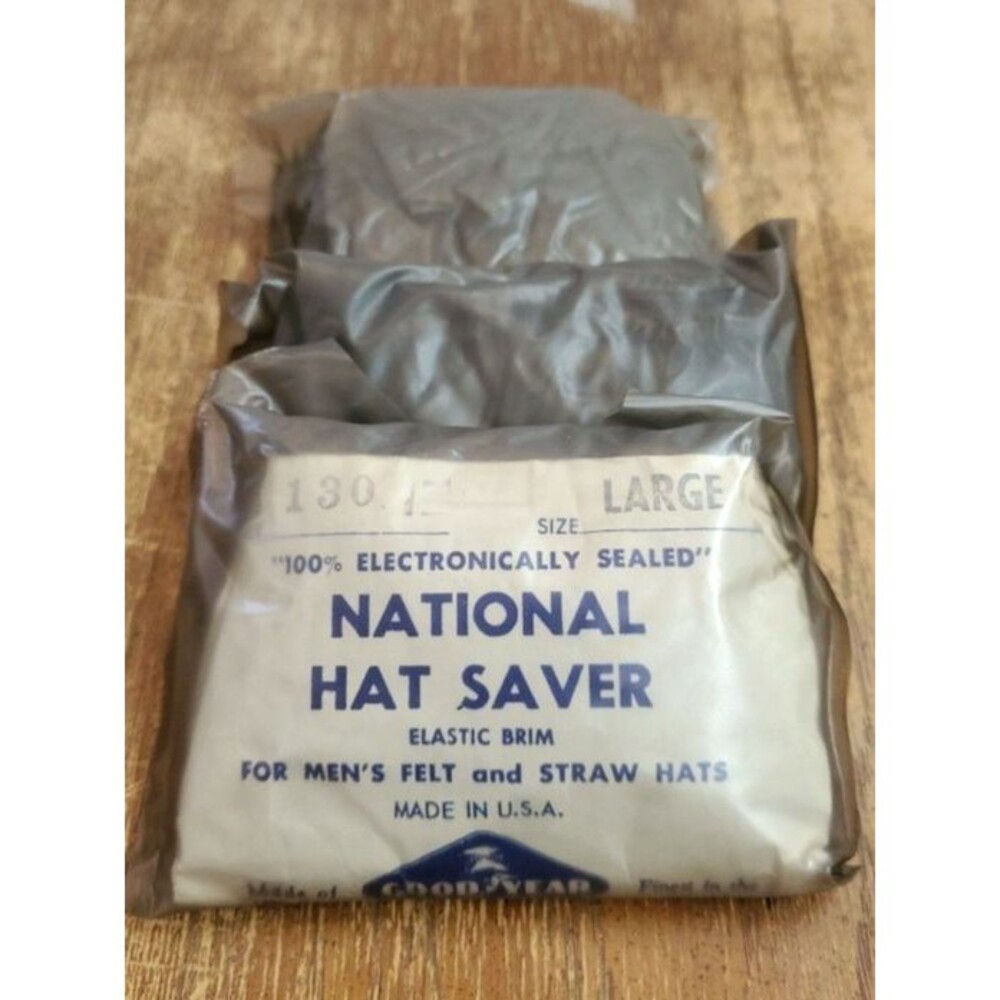 GoodYear National Hat Saver 3 pack Rain Protector Size Large NEW Western Cowboy